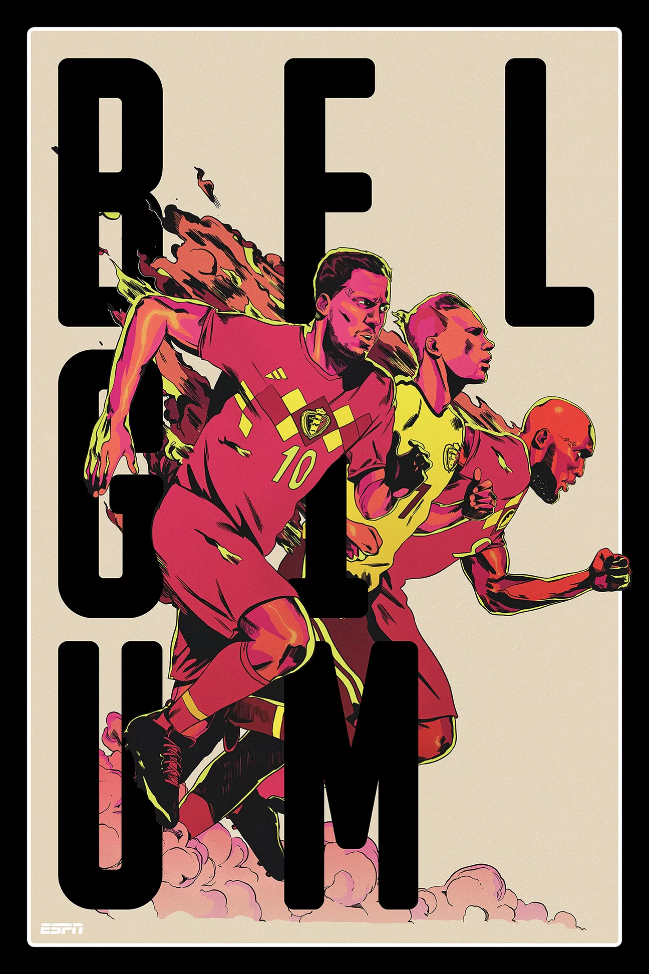 2018 World Cup Team Posters by ESPN