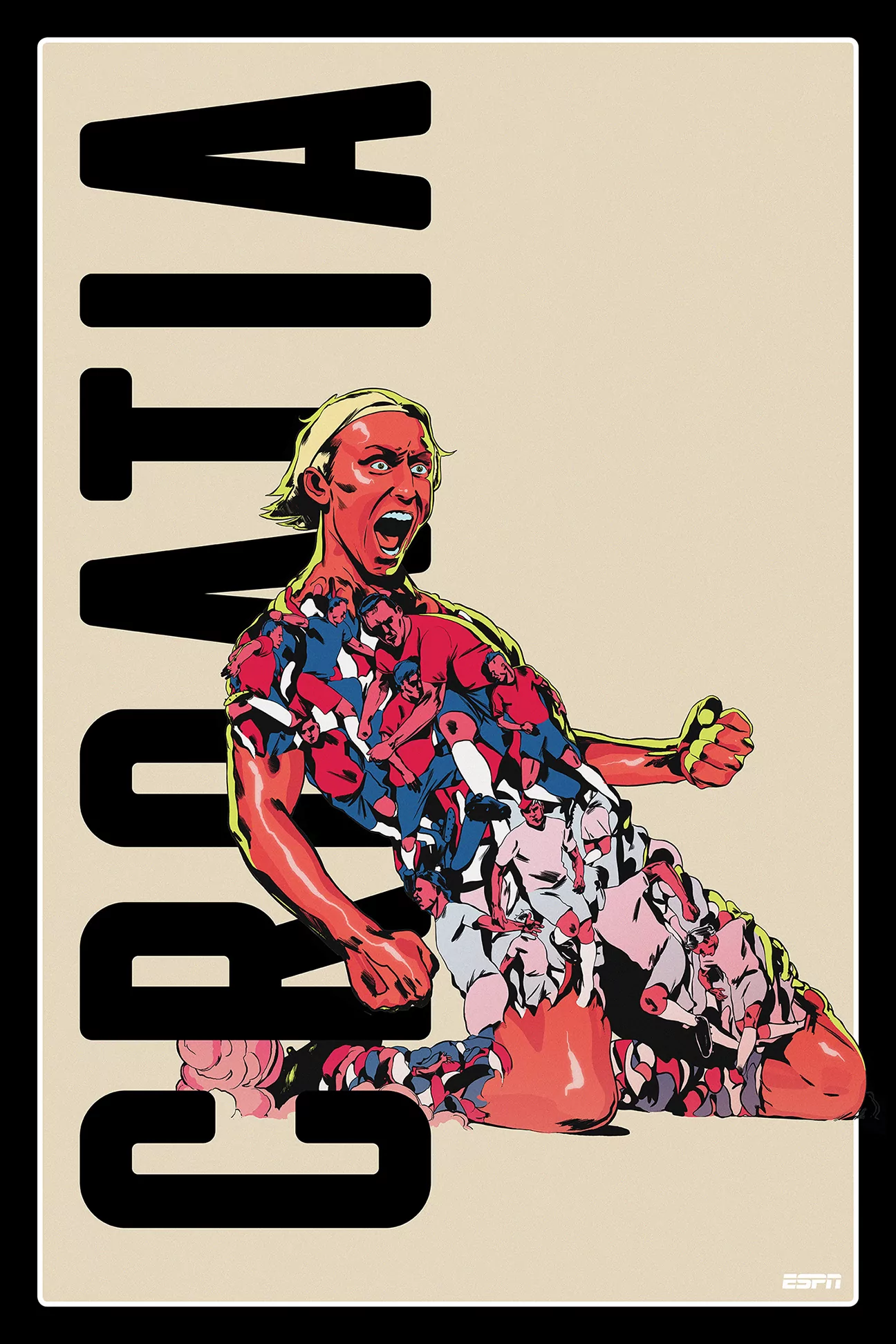 2018 World Cup Team Posters by ESPN