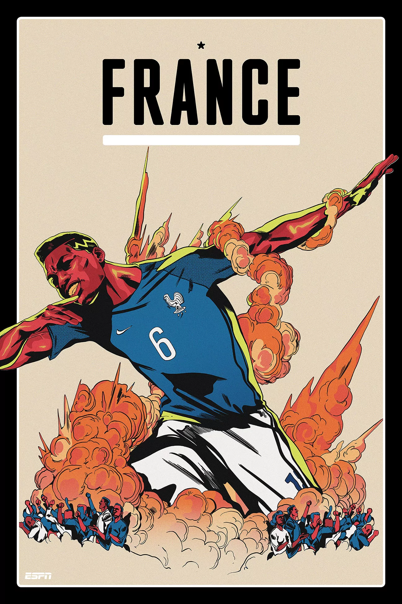 2018 World Cup Team Posters by ESPN