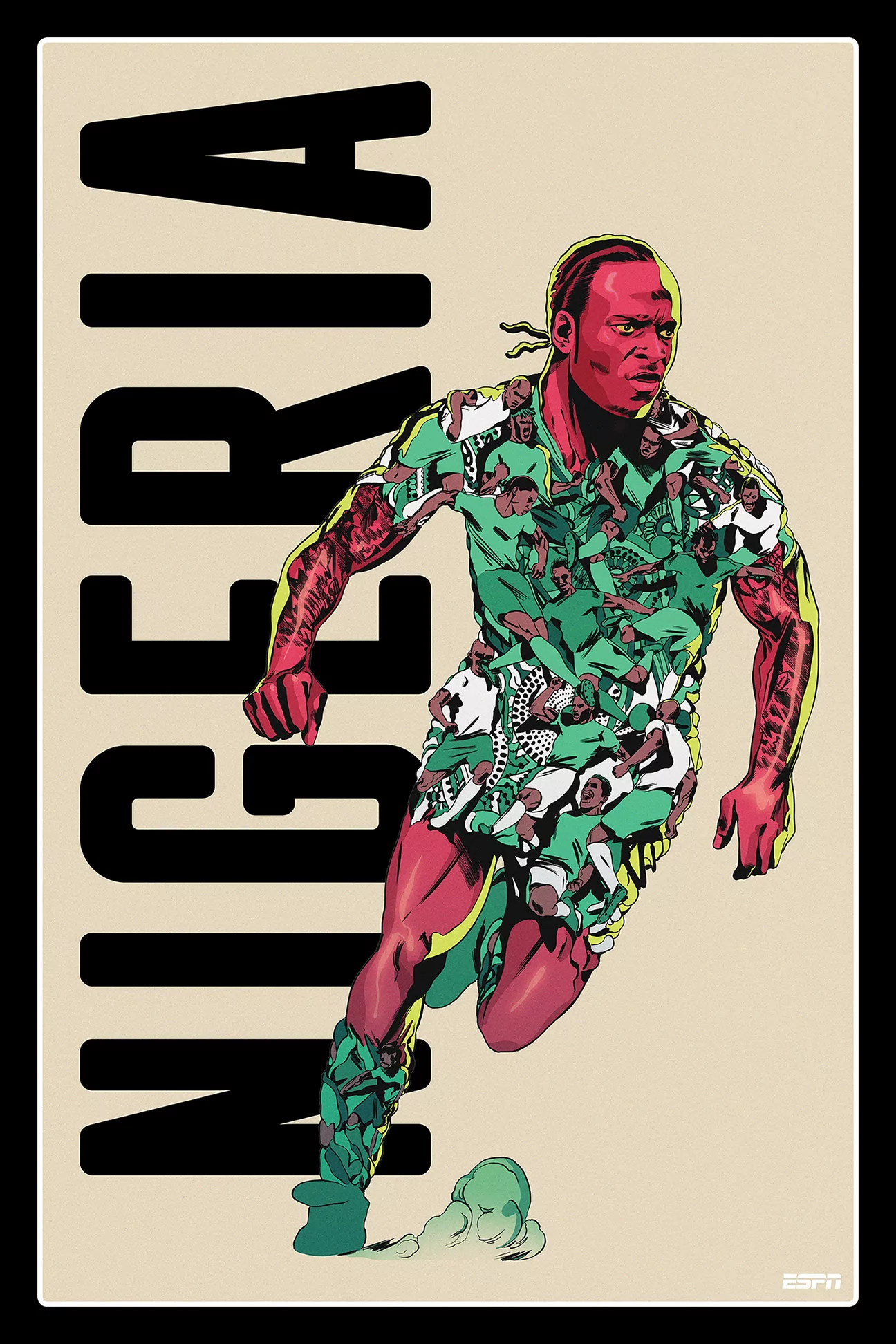 2018 World Cup Team Posters by ESPN