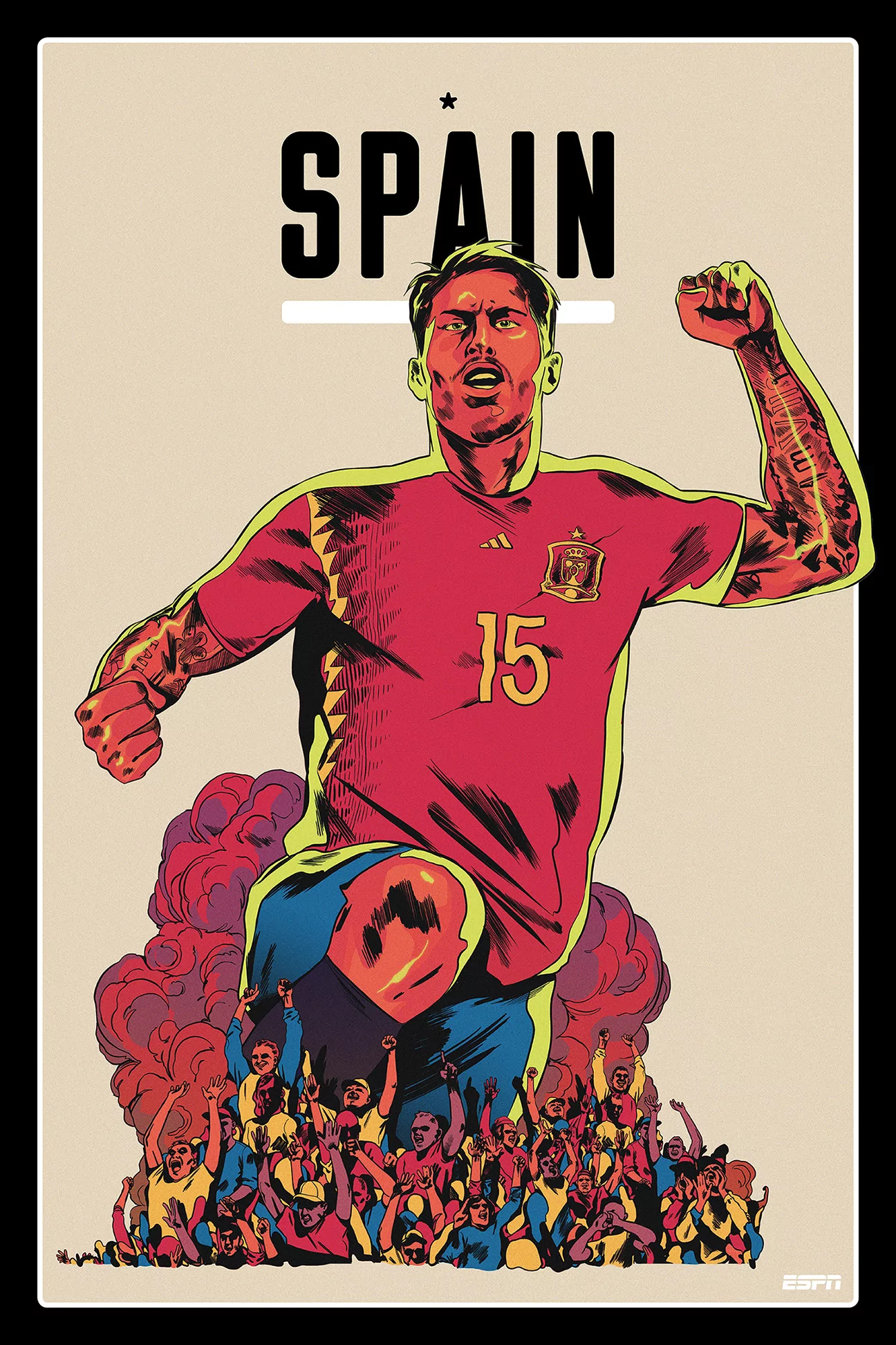 2018 World Cup Team Posters by ESPN