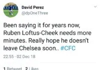Chelsea fans react to Ruben Loftus-Cheek's cameo performance