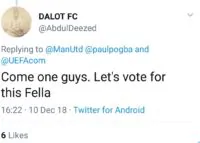 Manchester United fans react to Paul Pogba's UEFA team of the year nomination