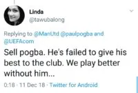 Manchester United fans react to Paul Pogba's UEFA team of the year nomination