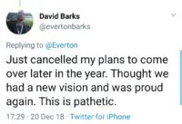 Fans reaction - Everton to build new 52k capacity stadium