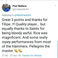 West Ham fans reaction - Hammers defy injury problems