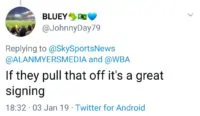 Fans react to West Brom wanting Everton man on loan