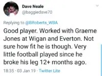 Fans react to West Brom wanting Everton man on loan