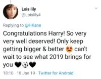 Fans react to Harry Kane scooping England's player of the year award