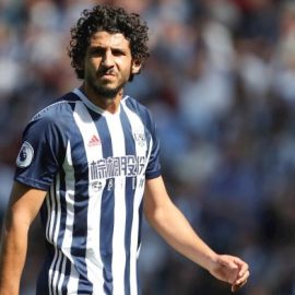 Ahmed Hegazy of West Bromwich Albion