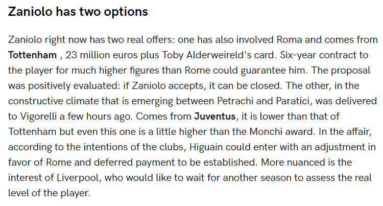 Tottenham submit offer for Nicolo Zaniolo