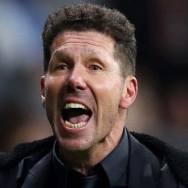 Atletico Madrid Manager Diego Simeone