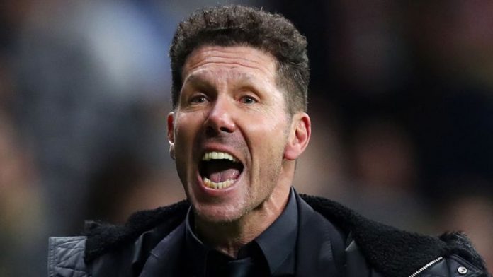 Atletico Madrid Manager Diego Simeone