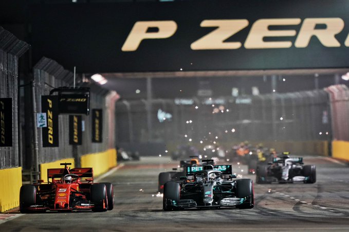 Singapore GP: Sebastian Vettel wins but tension within Ferrari grows