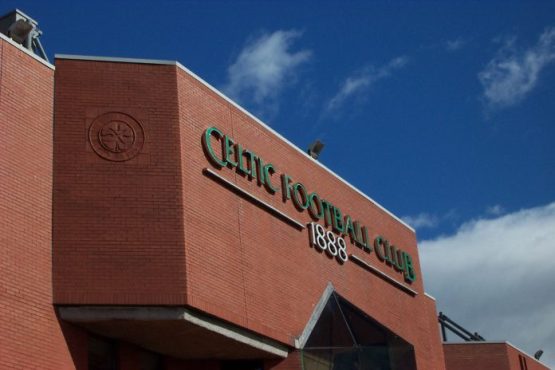 Celtic stadium front parkhead