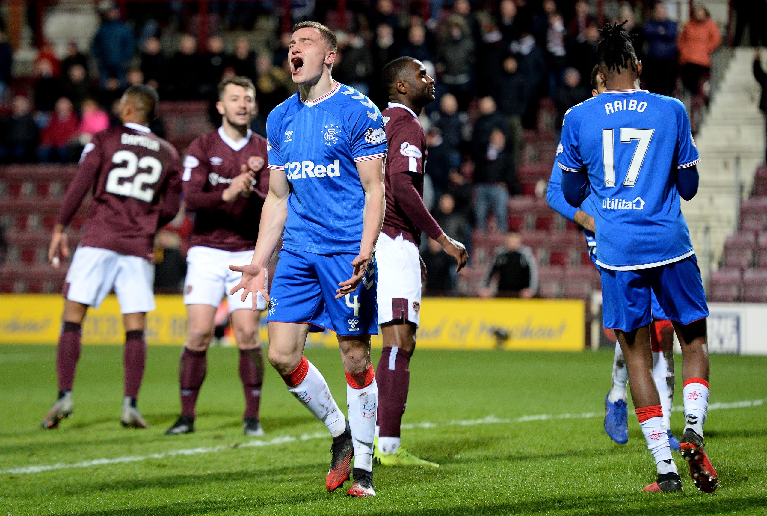 Hearts v Rangers - Scottish Cup Quarter Final
