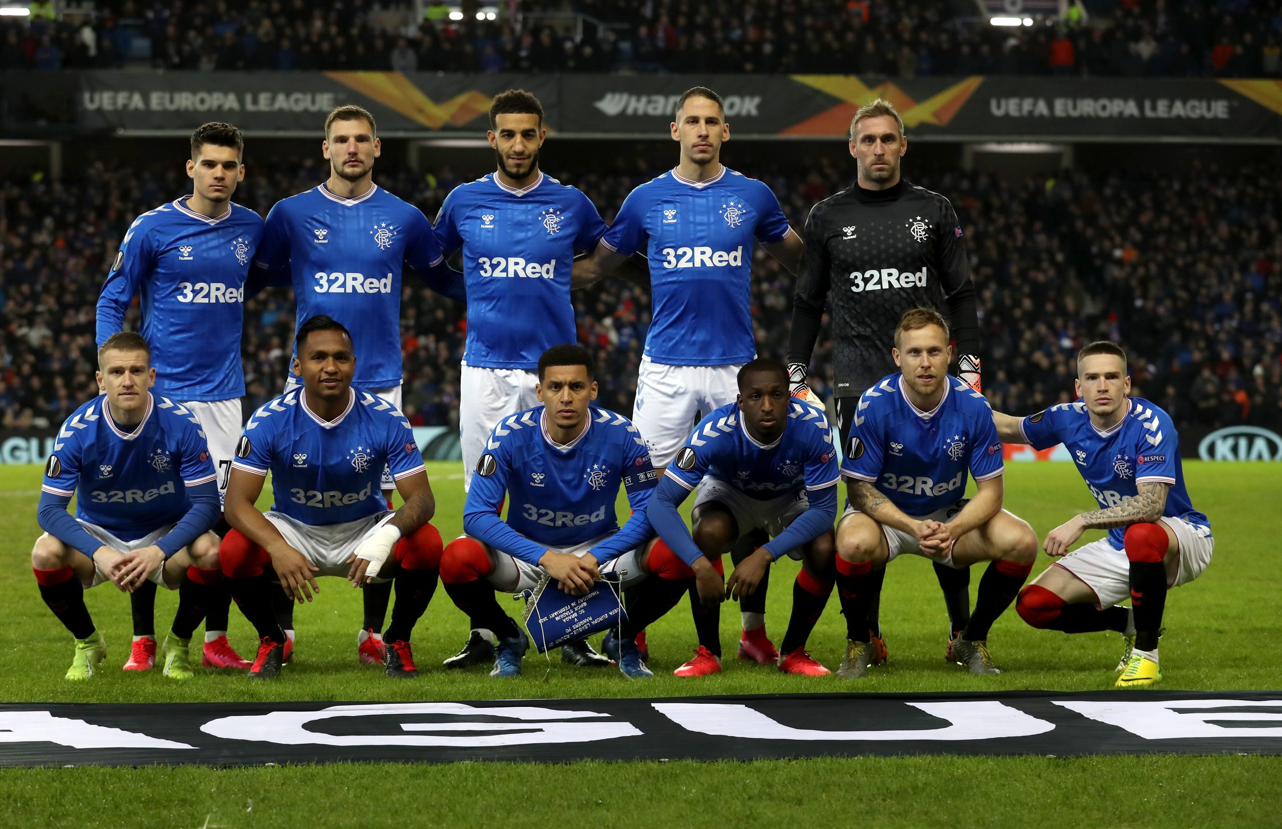 Rangers FC v Sporting Braga - UEFA Europa League Round of 32: First Leg