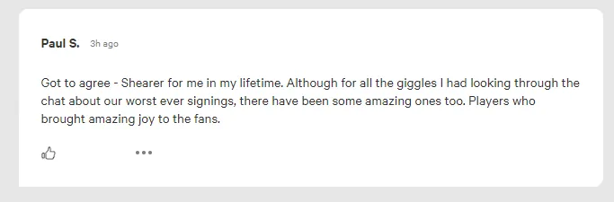 Newcastle fans pick their best ever signing