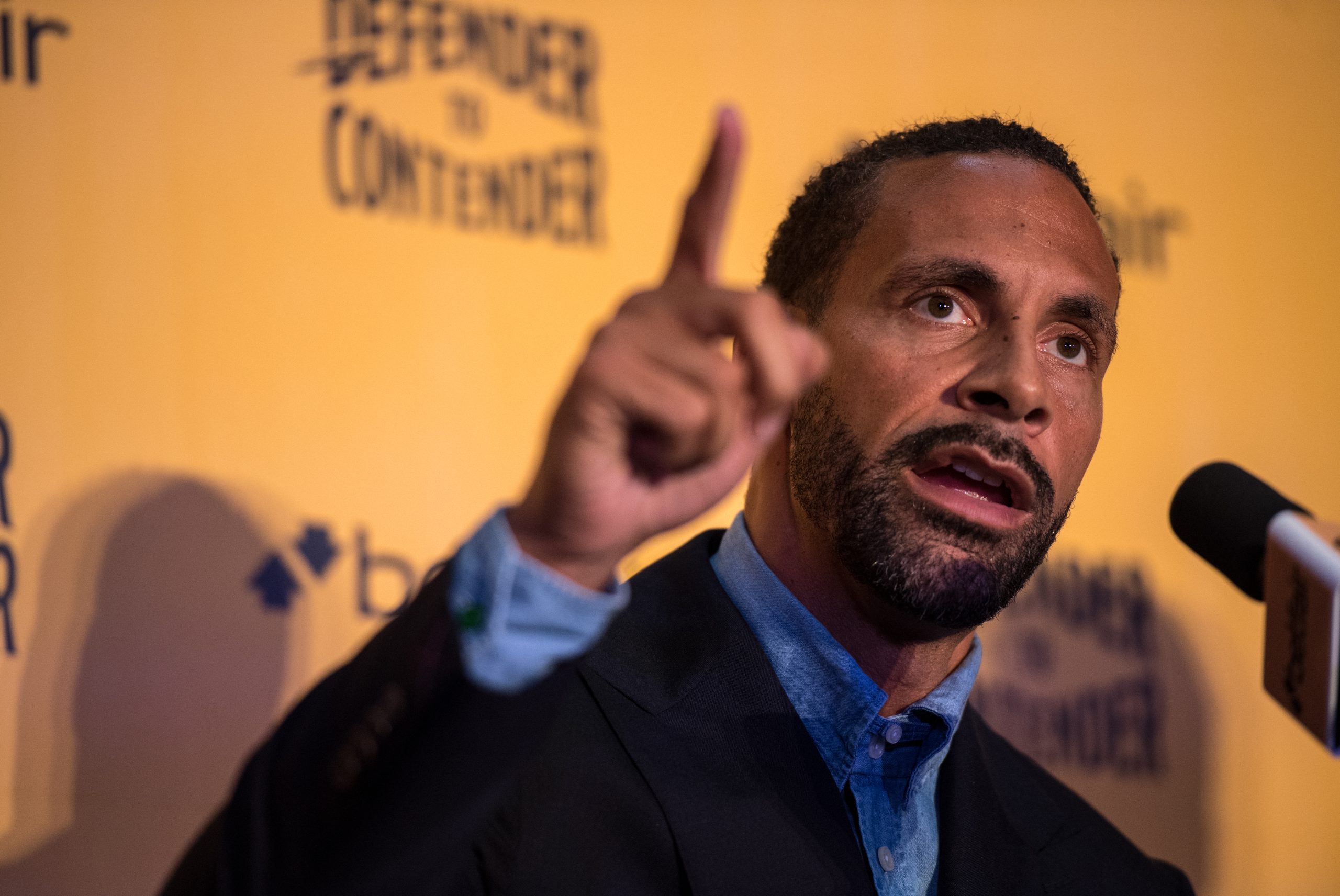 Rio Ferdinand Press Conference London