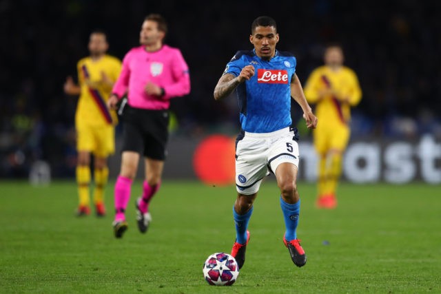 SSC Napoli v FC Barcelona - UEFA Champions League Round of 16: First Leg