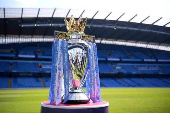 Premier League trophy