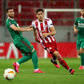 Olympiacos FC v Wolverhampton Wanderers - UEFA Europa League Round of 16: First Leg