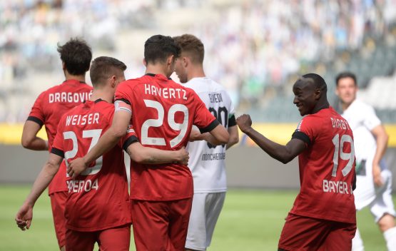 FBL-GER-BUNDESLIGA-MOENCHENGLADBACH-LEVERKUSEN