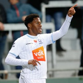 SOCCER JPL D26 KAS EUPEN VS KAA GENT