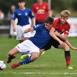 Manchester United v Rangers - Super Cup NI Junior