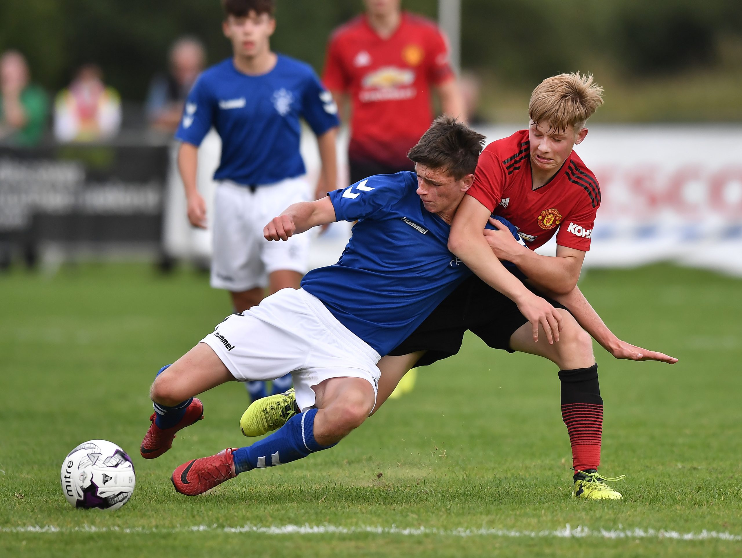 Manchester United v Rangers - Super Cup NI Junior