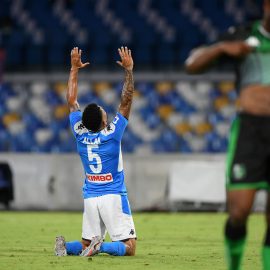 SSC Napoli v US Sassuolo - Serie A