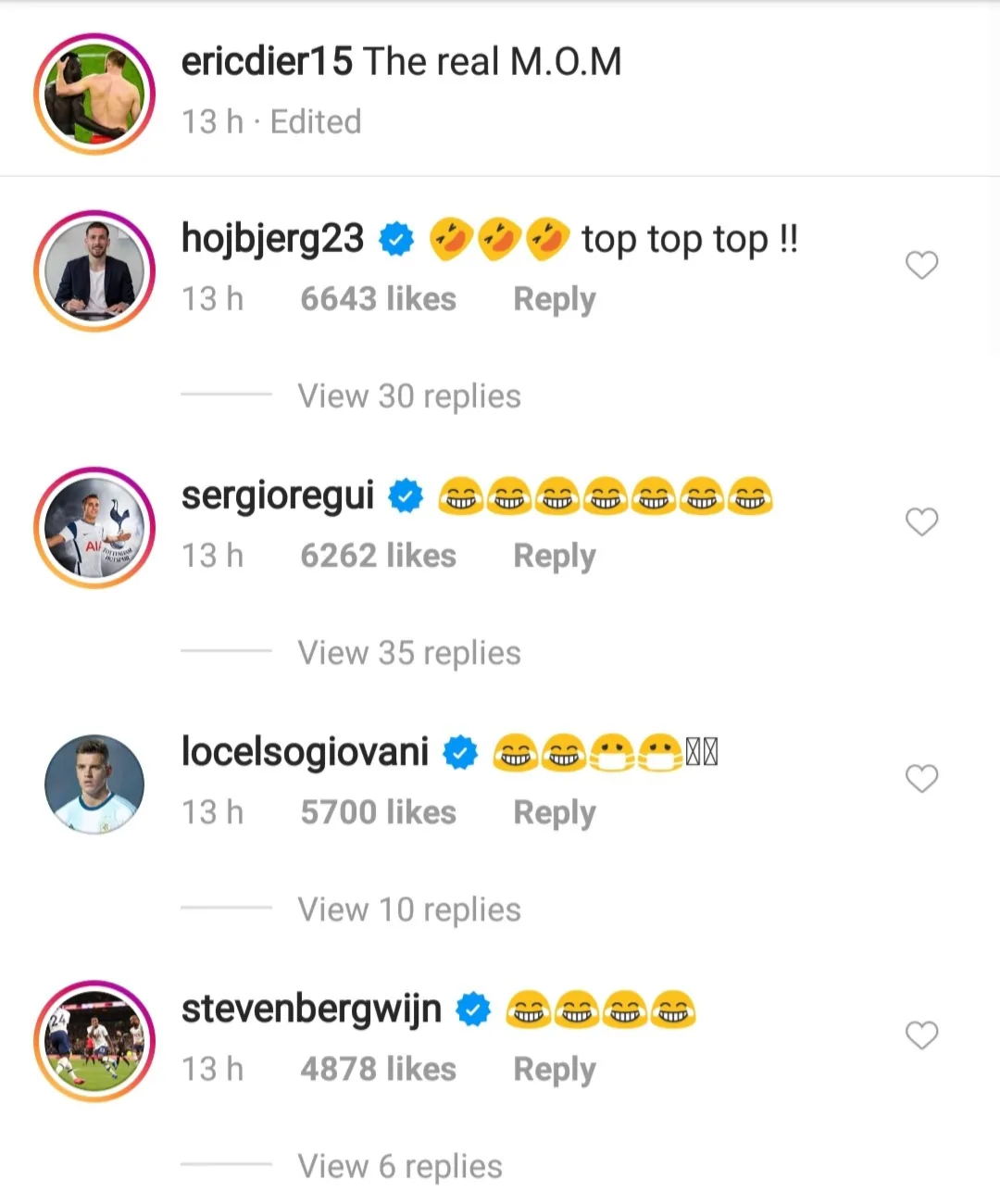 Ryan Sessegnon reacts as Tottenham Hotspur teammate Eric Dier snaps MOTM award in restroom