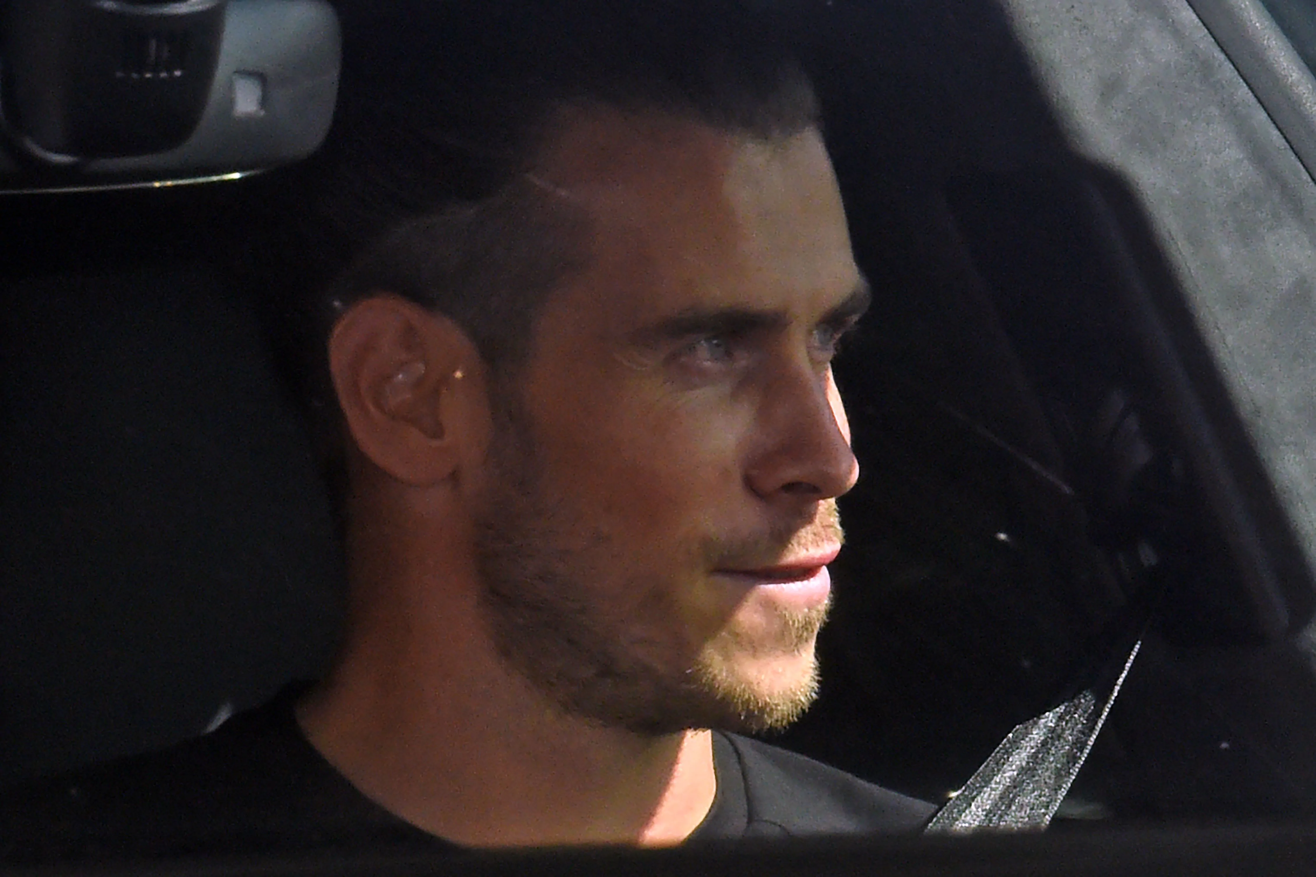 Photo: Gareth Bale has arrived at Tottenham training ground