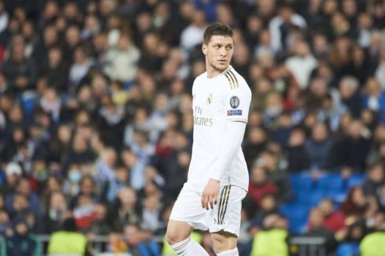 February 26, 2020, Madrid, Spain: Luka Jovic (forward; Real Madrid) in action during the UEFA Champions League round of Luka Jovic One Of The Most Expensive Signings In Real Madrid History