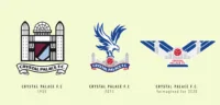 Crystal Palace and their crest history, along with a 2020 redesign