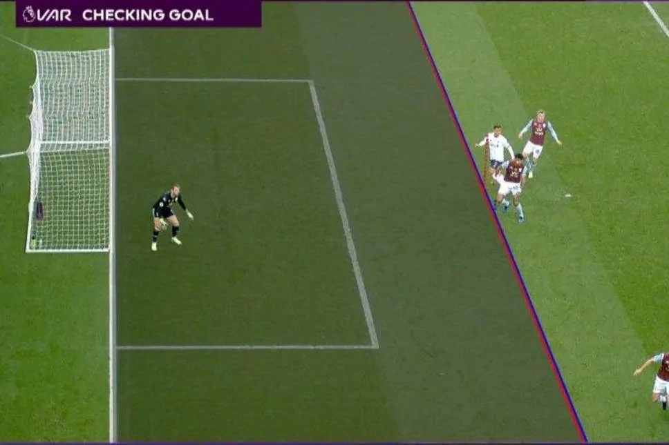 VAR Offside Against Villa