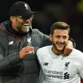 adam lallana-jurgen klopp