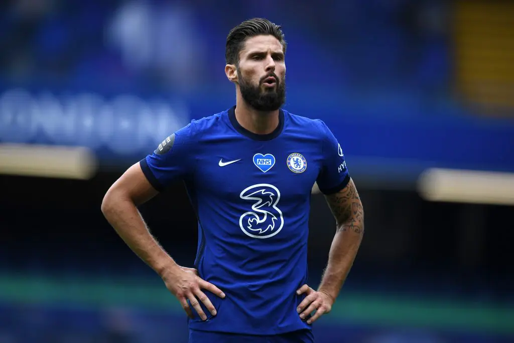 Olivier Giroud could be allowed to leave Chelsea in January