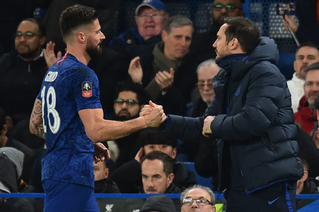 Olivier Giroud could be allowed to leave Chelsea in January