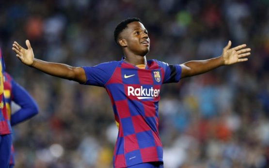 Barcelona Forward Ansu Fati