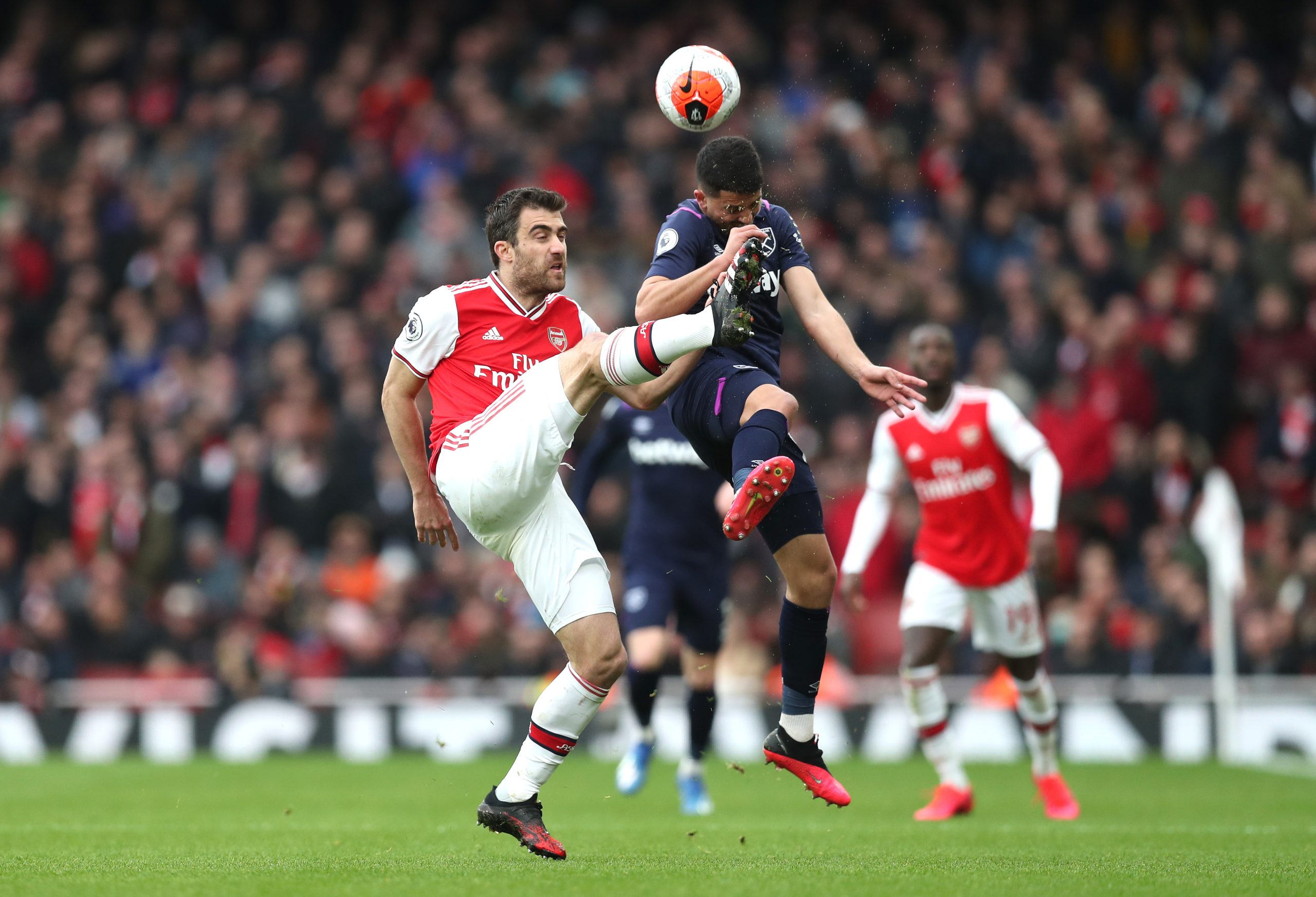 arsenal fc v west ham united premier league