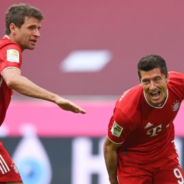 FBL-GER-BUNDESLIGA-BAYERN-MUNICH-FRANKFURT