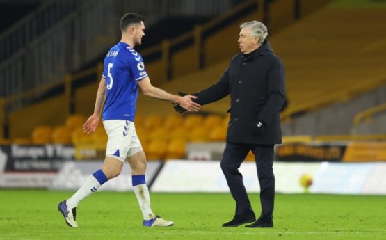 Michael Keane Carlo Ancelotti
