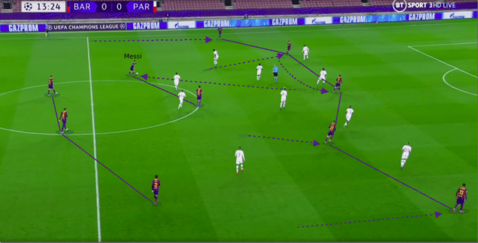 Messi deep