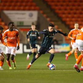 blackpool v leeds united u21 efl trophy