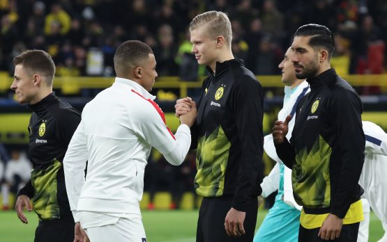 borussia dortmund v paris saint germain uefa champions league round of 16 first leg
