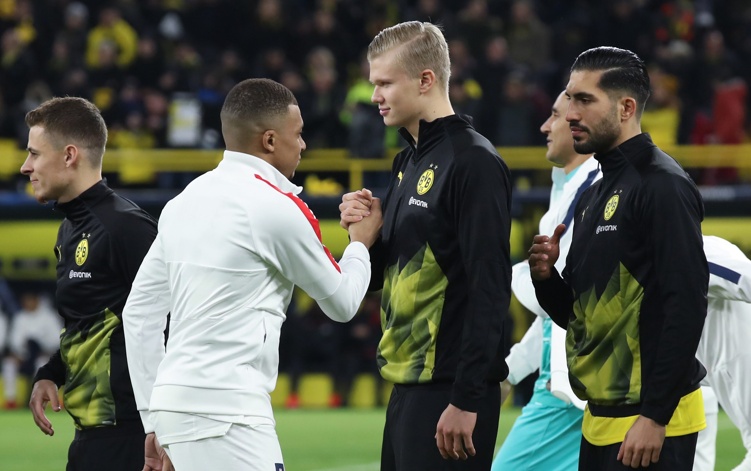 borussia dortmund v paris saint germain uefa champions league round of 16 first leg
