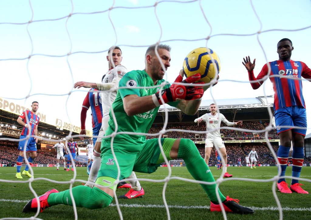 crystal palace v sheffield united premier league