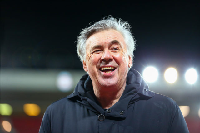 Real Madrid Manager Carlo Ancelotti