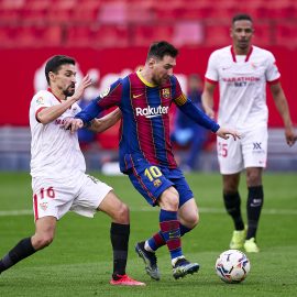 sevilla fc v fc barcelona la liga santander